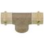3/4" x 3/4" x 3/4" ProPress x ProPress x Female Bronze Tee