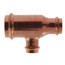 1-1/2" x 1" x 3/4" ProPress Copper Tee