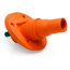 22 Series Panel Mount Receptacle, Female, 690A Max, 600V 30 Degree Angle, 1.00"L Threaded Stud Termination, 250-777 MCM Cable Range (Orange)