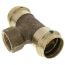1" x 1" x 3/4" ProPress Smart Connect Bronze Tee (Lead Free)