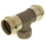 1" x 1" x 3/4" ProPress Smart Connect Bronze Tee (Lead Free)