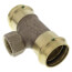1-1/4" x 1-1/4" x 3/4" ProPress x ProPress x Female Bronze Tee (Lead Free)