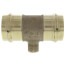 2" x 2" x 1/2" ProPress x ProPress x Female Bronze Tee (Lead Free)