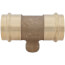2" x 2" x 3/4" ProPress x ProPress x Female Bronze Tee (Lead Free)