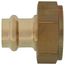 1/2" ProPress x 1" Female Bronze Union Tailpiece (Lead Free)