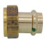 3/4" ProPress x 1" Female Bronze Union Tailpiece (Lead Free)