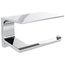 Pivotal Toilet Paper Holder w/ Shelf (Chrome), 79956