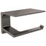Pivotal Tissue Holder w/ Shelf (Black Stainless), 79956-KS
