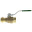 3/4" Press x FPT ProPress Bronze Full Port Ball Valve w/ Lockable Metal Handle (Lead Free)