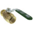 1" Press x FPT ProPress Bronze Full Port Ball Valve w/ Lockable Metal Handle (Lead Free)