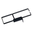 3" Vertical Manager Ring (4-pair Cable Capacity: 180 Rear, 250 Front)
