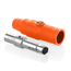 22 Series Plug, Male, 600A Max, 600V Crimp Tube Termination, 350-500 MCM Cable Range (Orange)