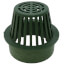 6" Round Atrium Grate (Green)