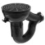 2" ABS WeldOne Floor Drain w/ PolyPro Strainer (Black ABS)