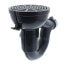 2" PVC WeldOne Floor Drain w/ Backwater Device (Grey PVC)