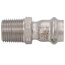 1/2" Male ProPress 316 Stainless Steel Adapter