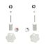 Large Faucet Handles (Clear Acrylic)