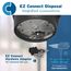 Power Series Continuous Feed Garbage Disposal, 1 HP