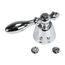 Decorative Lever Faucet Handle (Chrome)