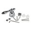 Decorative Lever Faucet Handle (Chrome)