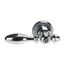 Decorative Lever Faucet Handle (Chrome)