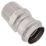 1" Male ProPress 316 Stainless Steel Adapter