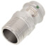 1" Male ProPress 316 Stainless Steel Adapter