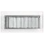 10" x 4" (Wall Opening Size) White Sidewall/Ceiling Register (A618OB Series)