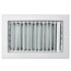 10" x 6" (Wall Opening Size) White Sidewall/Ceiling Register (A618OB Series)