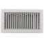 12" x 6" (Wall Opening Size) White Sidewall/Ceiling Register (A618OB Series)