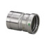 4" Groove IPS x 4" Press ProPress 316 Stainless Steel XL Adapter