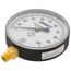 800B, 4" Dry Utility Pressure Gauge with Lower Mount, 1/4 NPT (0-100 PSI)