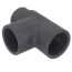 1-1/4" x 1" x 1-1/4" PVC Schedule 80 Reducing Tee