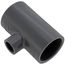 1-1/2" x 1-1/2" x 1/2" PVC Schedule 80 Reducing Tee