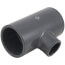 1-1/2" x 1-1/2" x 3/4" PVC Schedule 80 Reducing Tee