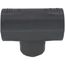 2-1/2" x 2-1/2" x 2" PVC Schedule 80 Reducing Tee