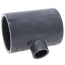 3" x 3" x 1" PVC Schedule 80 Reducing Tee