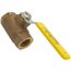 3/4" Bronze Threaded Shut Off Ball Valve (30 Cv)