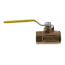 1" Bronze Threaded Shut Off Ball Valve (43 Cv)