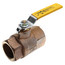 1-1/2" Bronze Threaded Shut Off Ball Valve (84 Cv)