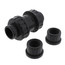 1" Gray True Union Ball Check Valve w/ End Connectors