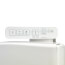Advanced Clean 1.0 Electric SpaLet Bidet Seat w/ Side Panel Operation (White)