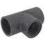 1-1/4" PVC Schedule 80 Tee (S x FPT)