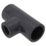 3/4" x 3/4" x 1/2" PVC Schedule 80 Reducing Tee (S x FPT)