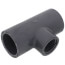 1" x 1" x 3/4" PVC Schedule 80 Reducing Tee (S x FPT)