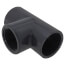 1-1/4" x 1-1/4" x 1/2" PVC Schedule 80 Reducing Tee (S x FPT)