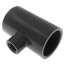 1-1/2" x 1-1/2" x 1/2" PVC Schedule 80 Reducing Tee (S x FPT)