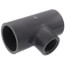 1-1/2" x 1-1/2" x 1" PVC Schedule 80 Reducing Tee (S x FPT)