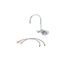 Workboard Faucet, 4" Wall Mount, Ceramas, Swivel Gooseneck, 2.2 Gpm Aerator, B-1146-CR-KIT