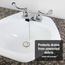1-1/2" Rubber Drain Stopper (White)